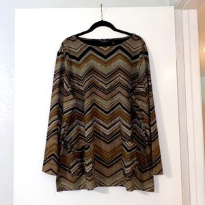 Susan Graver Blouse Size XL